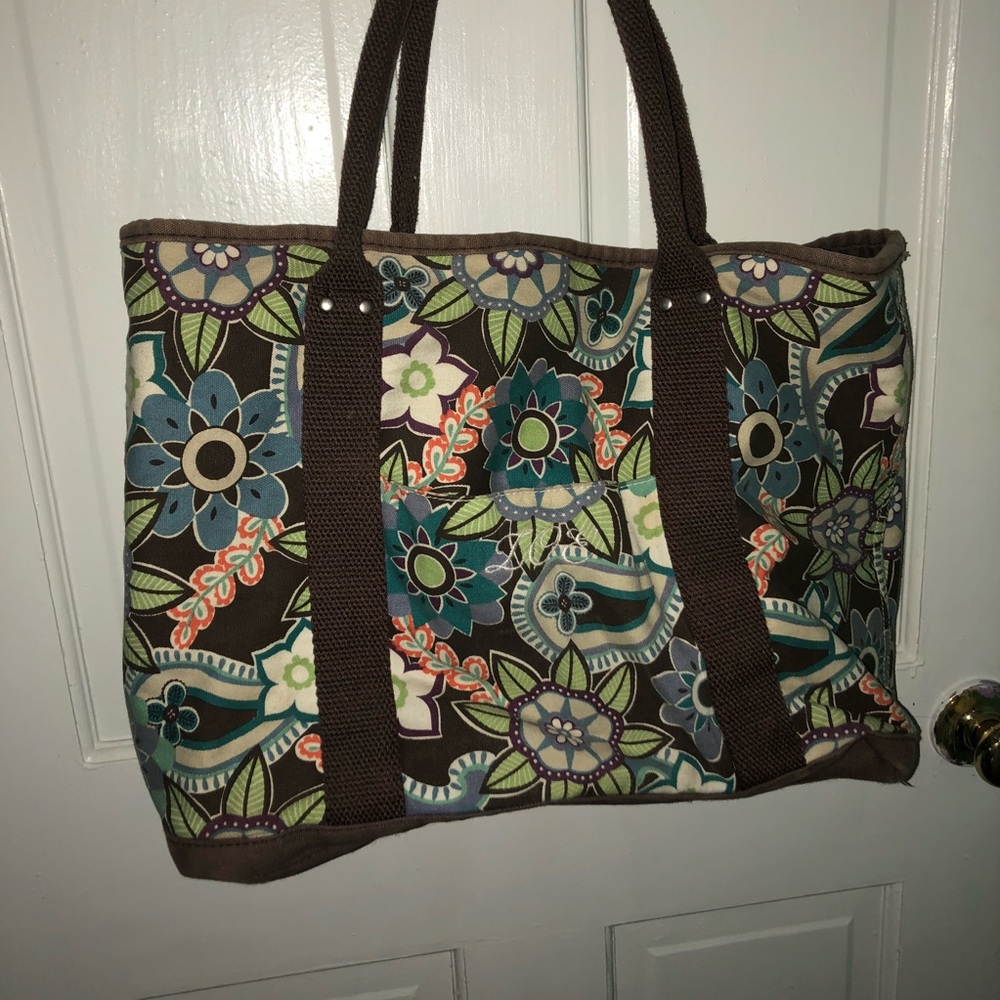 Monogrammed PBTeen Beach Bag